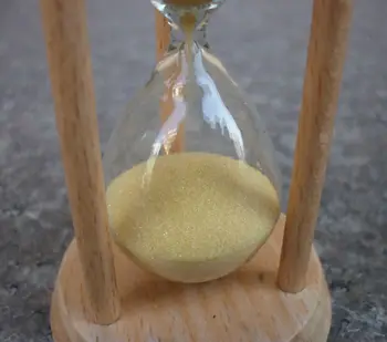 3 Sand Farver, Træ-Sand Ur Sandglass Træ Timeglas Kiste Tid Tælleren Tæller Ned Timeren Sand Timeglas 3 Minutter