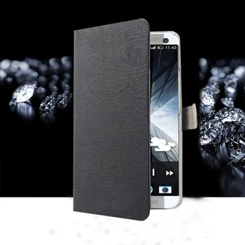 (3 Stilarter) Hot Luksus Wallet PU Læder Book Flip etuier Til HTC Desire500 D500 D 500 Tilbage Dækker kortholder Stå Telefon Boliger