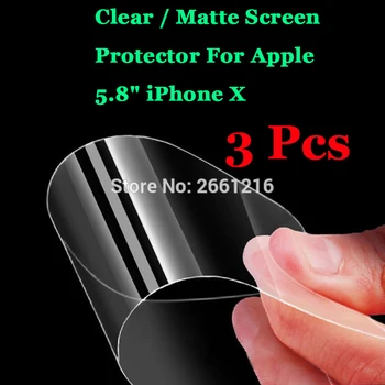 3 Stk/Masse Om Apple iPhone X 5,8