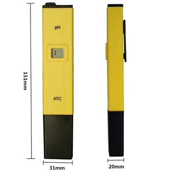 3 stk/masse TDS EF Meter/Tester,PH EF meter,ledningsevne meter Pen,akvarium,tester filter vandkvalitet 15%off