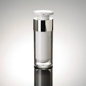 30 ml lås hoved akryl airless vakuum pumpe flaske lotion anvendes til serum/lotion/emulsion/foundation Kosmetiske Container