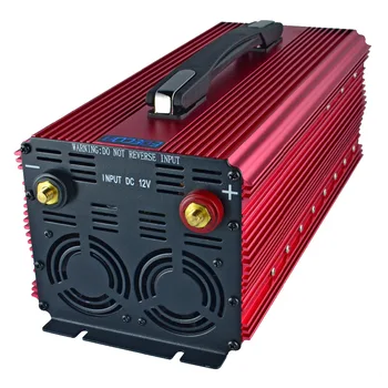 3000w 12v DC til AC 220v 230v 240v modified sine wave power inverter 6000w højdepunkt med fjernbetjeningen converter