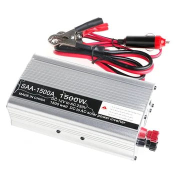 3000W Peak DC12V til AC 230V Solar Inverter Strøm Konverter USB-Udgang Stabil
