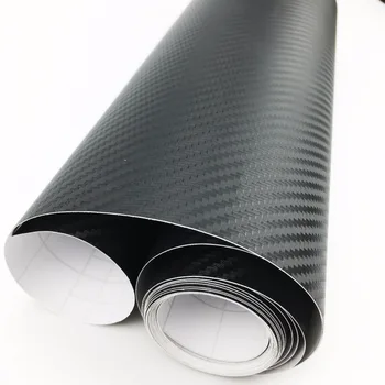 300cm*60cm 3D Carbon Fiber Vinyl Bil Wrap Ark Rulle Film-Bil klistermærker og Klistermærker Motorcykel Bil Styling Tilbehør til Biler