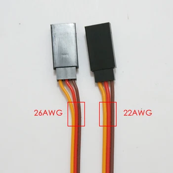 300mm 22AWG 100pcs/masse Futaba JR mandlige og kvindelige plug kabler, ledninger RC servoer udvidelse ledning kabel-Gratis fragt