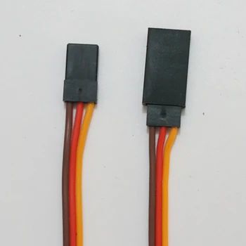300mm 22AWG 100pcs/masse Futaba JR mandlige og kvindelige plug kabler, ledninger RC servoer udvidelse ledning kabel-Gratis fragt