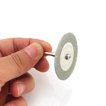 30mm 5pcs mini svinghjul for dremel tilbehør diamant slibeskive roterende værktøj circular saw blade slibende diamant disc