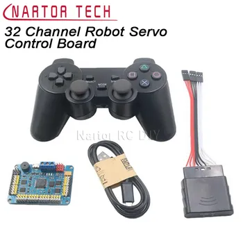 32 Kanals Robotten Servo Control Board Servo Motor Controller PS2 Wireless Control USB/UART Forbindelse Tilstand
