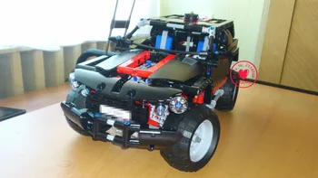 3341 land Cruiser model byggesten mursten diy kits SUV legetøj Bil, Hummer 8081 compatiable legoes technic gave kid dreng diy bil