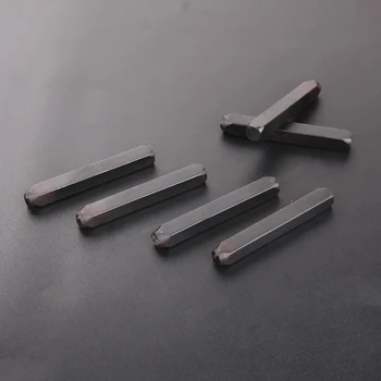 36pcs Carbon Stål Punch Alfabet Nummer Stempel Sæt Metal A-Z Breve Punch Læder Dekoration Håndværk Værktøjer