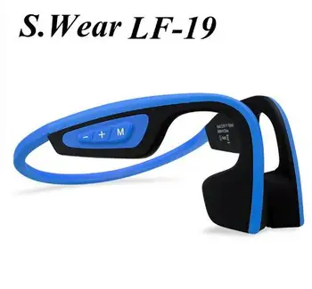 3colors S. Bære LF-19 Trådløs Bluetooth-Headset Vandtæt Stereo Nakke-strop Hovedtelefon-Bone Conduction NFC har du Hænderne fri Øretelefon