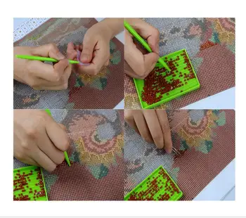 3D-DIY Broderi på Tværs af Dyr, Fugle på Gren Fugl Ophold På Træet Cross Stitch Diamant Maleri Harpiks Håndværk Hjem