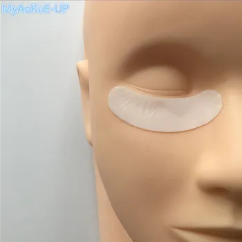 3D Silikone Eye Lash Papir Lapper Eyelash Extension Blødt Under Eye Pads Øjenvipper Tips Klistermærker Wraps 40Packs