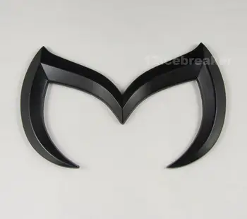 3D-Sort Bat Batman Metal til Bilen Logo Badge Mærkat Mærkat Mazda 3 5 6