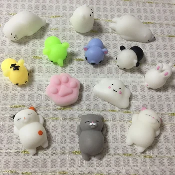 3D Søde Bløde Silikone DIY Squishy Telefonen Tilfælde Tilbehør på Sagen Japan Tegnefilm Totoro Koala Doven Kat, Kanin Tætning Panda Bear toy