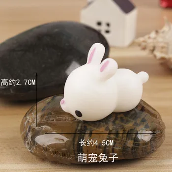 3D Søde Bløde Silikone DIY Squishy Telefonen Tilfælde Tilbehør på Sagen Japan Tegnefilm Totoro Koala Doven Kat, Kanin Tætning Panda Bear toy