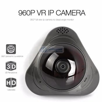 3D VR WIFI Kamera 360 Graders Panorama-IP-Kamera 960P 1,3 MP Fiskeøje Trådløse Wi-fi Smart Kamera, SD-Kort Slot IR-10M YOOSEE