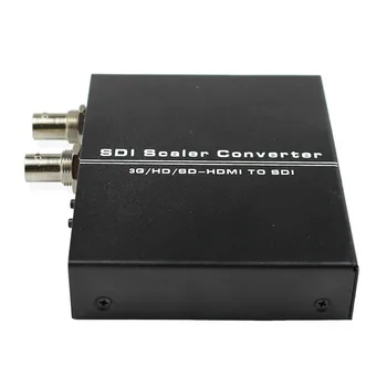 3G HD SD-HDMI til 2 Dual SDI BNC Scaler Video Converter HDMI2SDI Audio Video Adapter til Kamera Overvågning