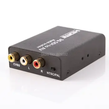 3G SDI til AV-Konverter, BNC til RCA-Audio-Scaler Støtte konvertere SD-SDI,HD-SDI,3G-SDI Signal til at Blive Vist på Normal TV