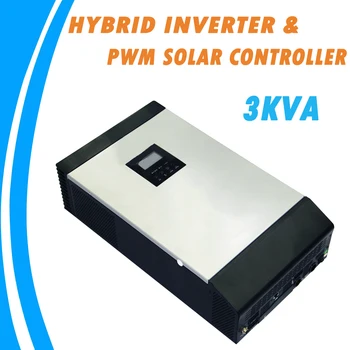 3KVA Pure Sine Wave Hybrid Solar Inverter Indbygget PWM Solar laderegulator til Brug i Hjemmet PS-3K