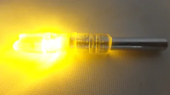 3pcs Automatisk Tændte Nock Compound Bue LED Pil Nock passer til 6,2 mm Aksel Gratis Fragt