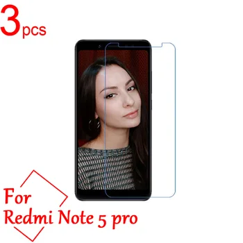 3pcs Klar/Mat/Nano anti-Eksplosion LCD-Skærm Protektor Dækning For Xiaomi Redmi note 5 pro Ai Dual Camera 5.99
