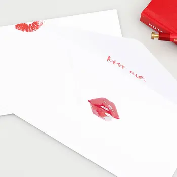 3pcs/meget Sexet udskriver læift Akvarel hånd-paintedenvelope at skrive brevpapir, kawaii cpostcard DIY Kontorartikler
