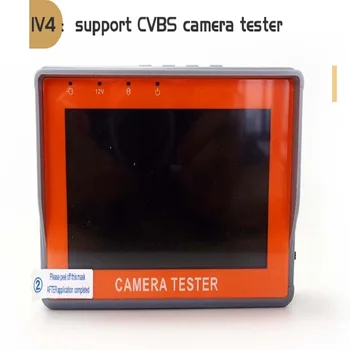4.3 tommer CCTV kamera tester overvåge BNC analog CVBS kamera test UTP kabel-test 12V1A output CCTV Signal tester