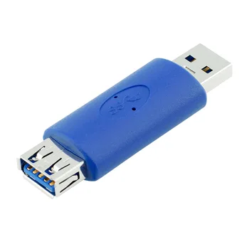 4.8 Gbps Blå USB3.0 USB 3.0 adapter ER TIL AF EN type Mandlige og Kvindelige udvidelse Adapter Stik