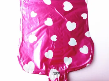 40 Tommer Pink Antallet Folie Balloner Bryllup Dekoration Forsyninger Helium-Ballon Tillykke Med Fødselsdagen Dekoration Ballon, Helium, Baby Shower
