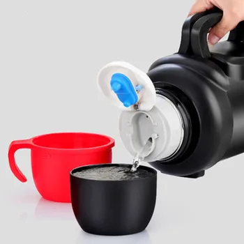 4000ML,4L Rustfrit Stål, isoleret Termoflaske Rejse kaffebæger termokop Termisk vakuum vand Kedel Stor Min Flaske Termisk cup
