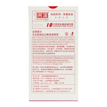 40pcs (4 kasser) Mingliu 55mm Plus Size Billiger store Kondomer Naturlig Latex Ultra Sikker Penis Ærme Prævention Værktøjer til Mænd