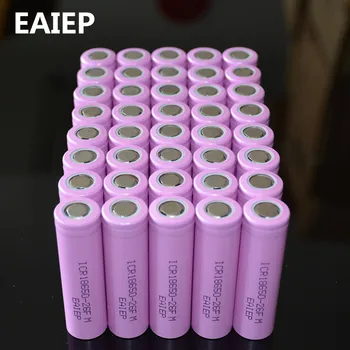 40pcs/masse 3,7 V 2600mAh EAIEP Oprindelige 18650 genopladeligt li-ion Batteri Til ICR18650-26F ICR18650 26F 2600 mAH batterier