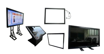 42 tommer IR-screen overlay, 10 point industrielle IR touch screen panel for at overvåge,Infrarød touch screen frame