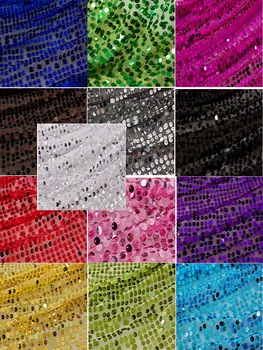 44229 50*130CM 9mm pailletter gaze stof til Væv Kids Sengetøj tekstil for Syning Tilda Dukke, DIY håndlavede materialer