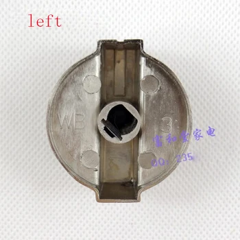 45 grader af indbygget metal zink legering knappen switch-komfur Gas komfur knop startlåsen knop