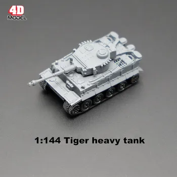 4D Nye Ankomst 8stk/masse 1:144 Verdenskrig Tanke af Plast Samling Model Tanke Toy Sand Bord Model World of Tanks Samling