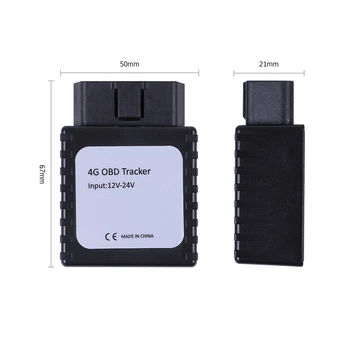 4G GPS Tracker OBD-Spy GSM-Tracking-Enhed 3G Bil Locator OBD-2-Stik MP90 Realtime 4G FDD LTE Stemme Overvågning Geo-Fence Alarm