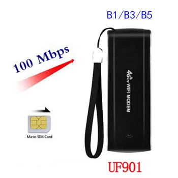 4G USB-Wifi-Router Låst Lomme Netværk Hotspot FDD LTE EVDO Wi-Fi-Routere, Trådløse Modem med et SIM-Kort Slot
