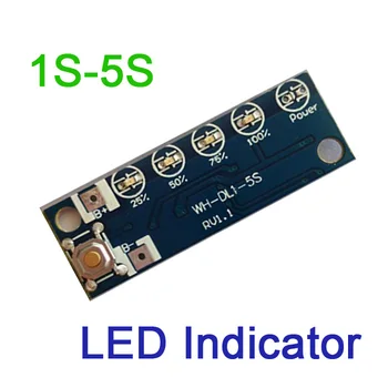 4S 14,8 V-16,8 V Lithium-ion Oplader Batteri Spænding Kapacitet Procent-Niveau, LED-Indikator oplader vise 18650 14500