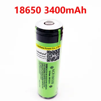 4STK 2017 Oprindelige LiitoKala 18650 3400mAh NCR18650B 3400 batteri 3,7 V Li-ion Rechargebale batteri PCB Beskyttet For panasonic