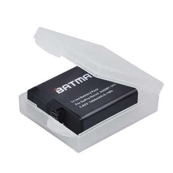 4stk Batteri + 3Slots LED USB Oplader til GoPro Hero 5 / Hero 6 Black Kompatibel med v02.51, v02.00, v01.57 og Fremtidige Opdateringer