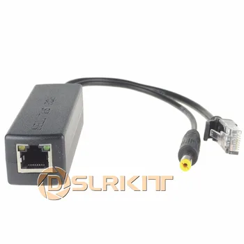 4STK DSLRKIT Aktiv PoE Splitter Power Over Ethernet 48V til 12V 1A-2A IEEE802.3af Standard type