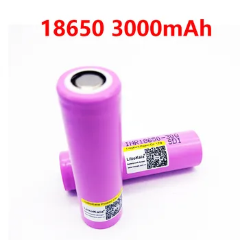 4STK liitokala mærke 30Q for samsung 18650 3000mAh batteri, lithium batteri inr18650 drevet af genopladelige batteri