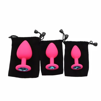 4STK/SÆT Anal Plug-Silicone Butt Plug Mandlige Masturbator Anal Vibrator Sex Legetøj til Mænd Gay Kvinde Legetøj for Voksne Sex Maskine Shop