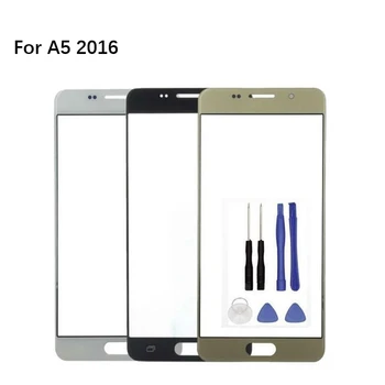 5.2-tommer Touch-Screen Panel Erstatning For Samsung Galaxy A5 2016 A510 A510F LCD-Front, Ydre Glas Dække Objektivet Med Lo