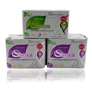 5 pakker/masse Anion puder sanitær serviet Shuya menstruation puder kvinder sundhed, omsorg, kærlighed strip feminine anion hygiejnebind kvindelige