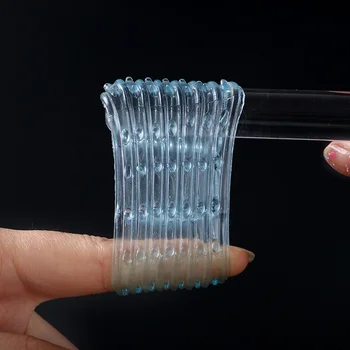 5 Stk Justerbare Silikone Fancy Solid Kondom Sex Spil Skal Sex Produkter Hoved Til Penis Sex Produkter Cock Ring for Mænd