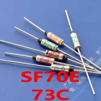( 5 stk/masse) Termisk Sikring Microtemp Cutoff SF70E 73C, SEFUSE, 73 Celsius.