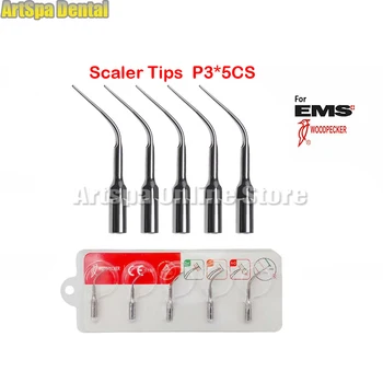 5 stk P3 Oprindelige spætte Dental Ultralyd Scaler Tips skalering tips håndstykket